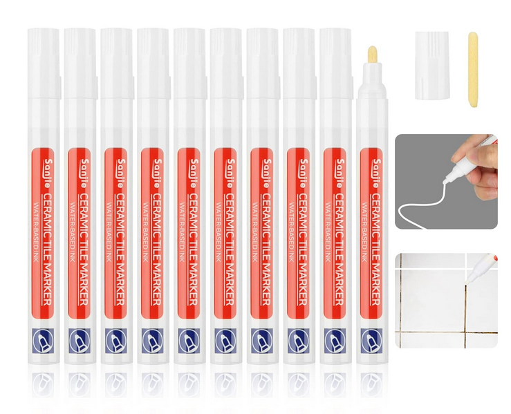 Multipack Grout Pens (White)